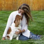 Photo of King Cavalier Terrier and owner in Ashburn VA