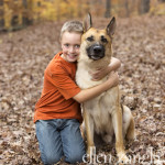 German Shepherd Dog with Owner Photo in Leesburg, VA