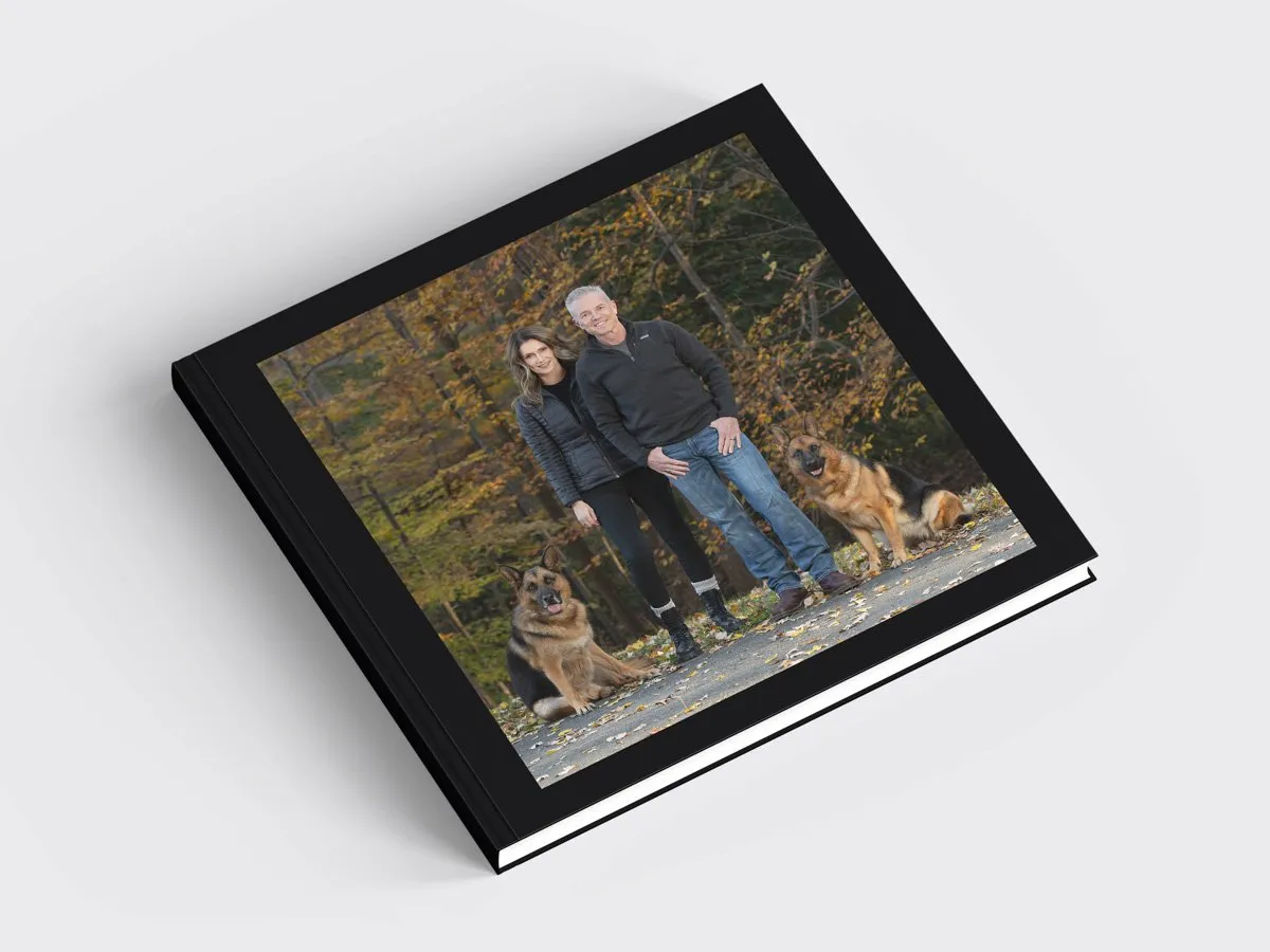 Example of what the cover of a photo album could look like