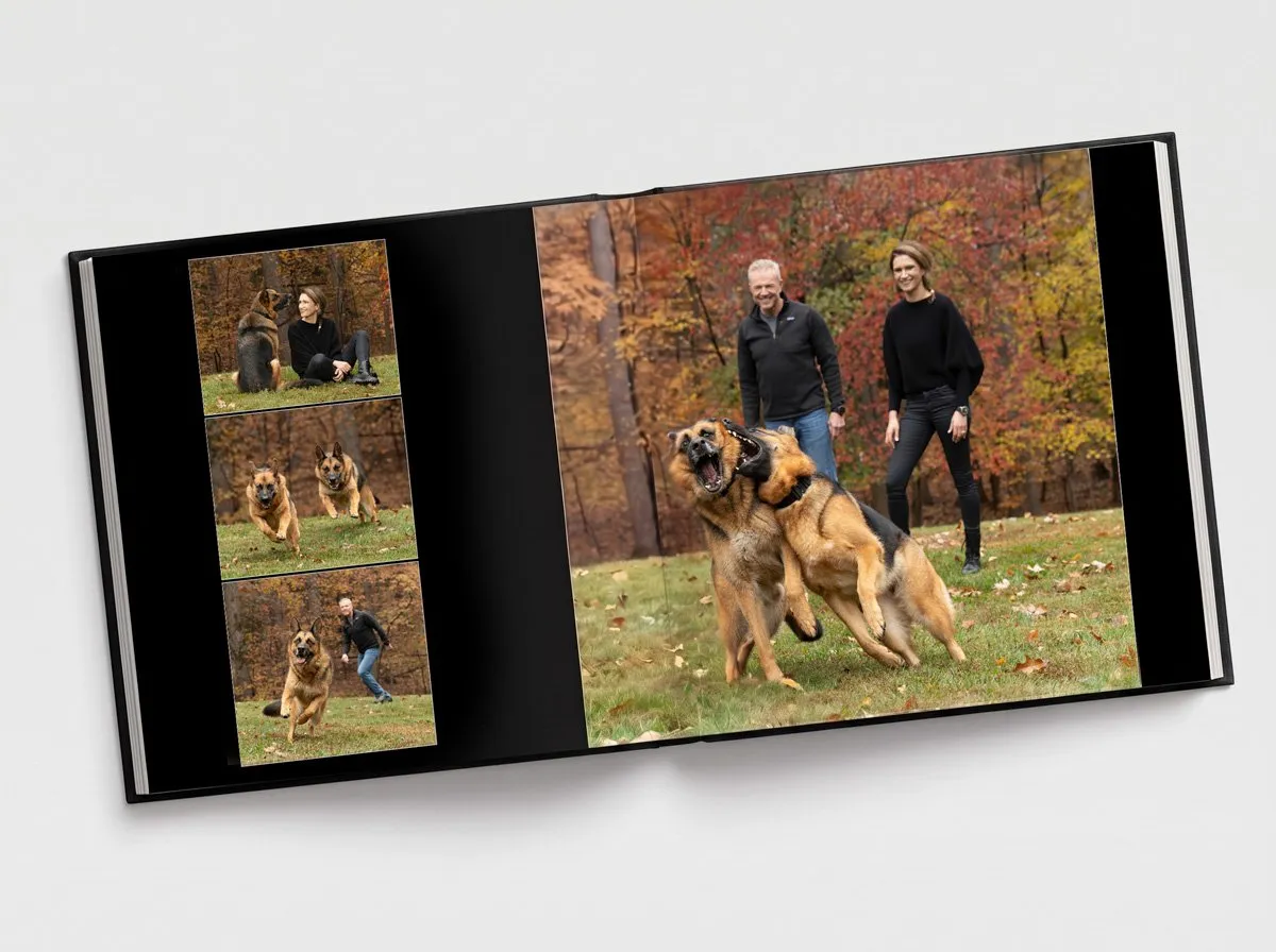 Example of what the inside of a photo album could look like